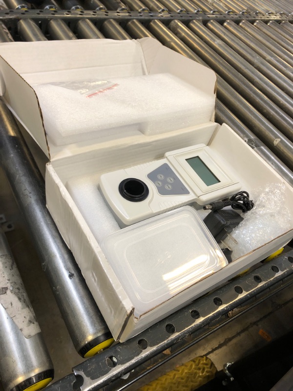 Photo 1 of NEWTRY Turbidity Meter, Portable Digital Water Turbidimeter, ISO7027 Compliant, Accuracy 0.1, 0-200NTU, LCD with Backlight, for Lab Water Treatment Plant Wine Industry