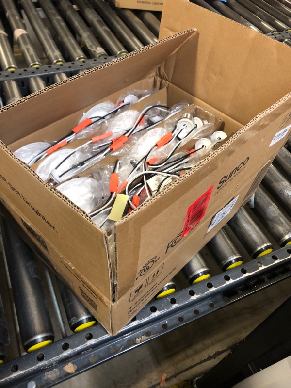 Photo 1 of Sunco 20 Pack LED Recessed Lighting 4 Inch, Selectable 2700K/3000K/3500K/4000K/5000K, Dimmable Can Lights, Baffle Trim, 11W=40W, 660 LM, Damp Rated, Retrofit Installation
