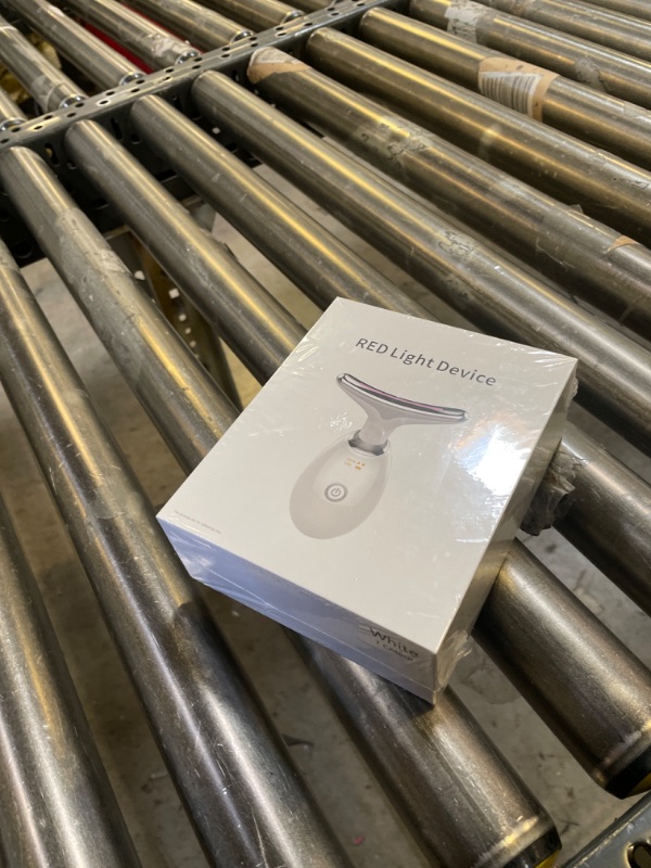 Photo 1 of Red Light Therapy for Face, Floverkity LED Face Massager, RED Light Device, at-Home Face Tool for Skin Care (White,7 Light)