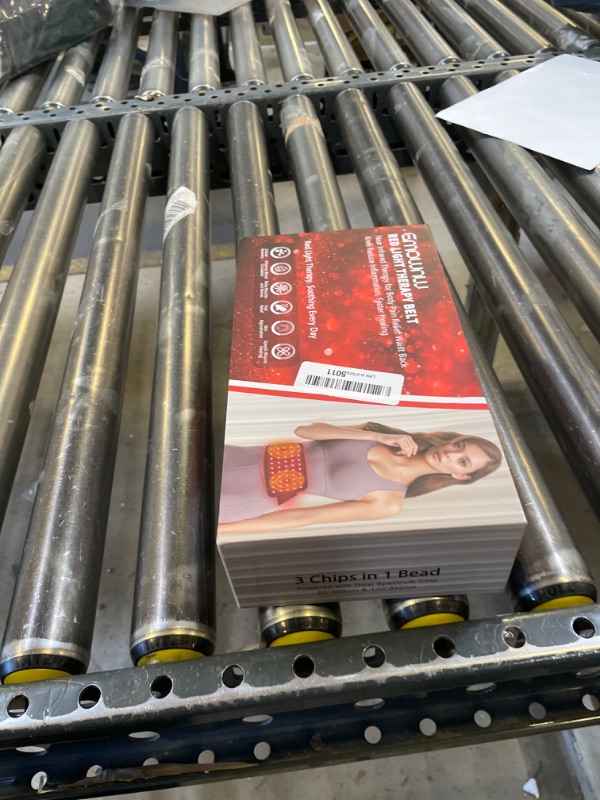 Photo 1 of Red Light Therapy Belt, Infrared Light Therapy for Body, Wearable Wrap with Timer for Back Shoulder Waist Muscle Pain Relief, Improve Joint Inflammation, Red Light Therapy for Body