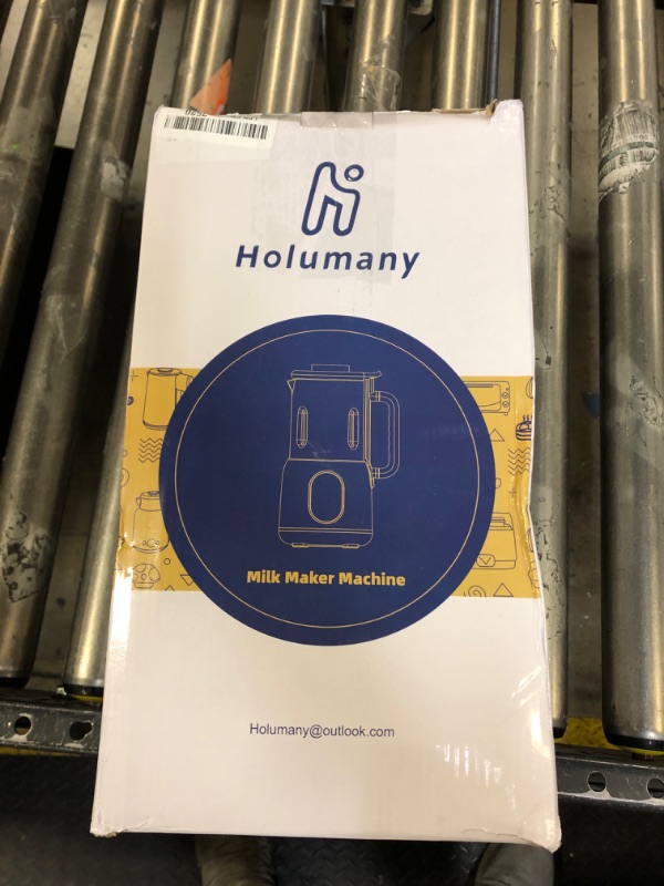 Photo 1 of Nut Milk Maker, 35oz Automatic Soy Milk Maker for Homemade Almond, Oat, Soy Milk, Plant-Based Milk and Non-Dairy Beverages, Milk Maker Machine with Delay Start/Keep Warm/Self Clean/Boil Water