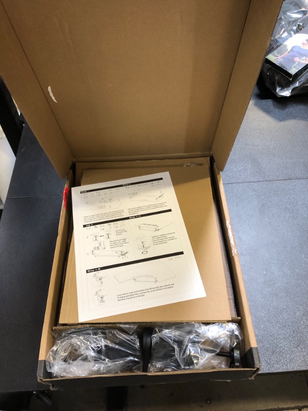 Photo 1 of Keyboard Tray Under Desk Pull Out with Extra Sturdy C Clamp Mount System, 27.3 (32.5 inch Including Clamps) x 11 Inch Slide-Out Platform Computer Drawer for Typing Black AX01WB01