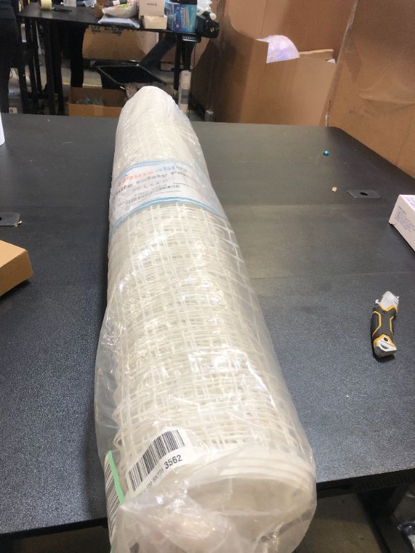 Photo 1 of Plastic Mesh Fence, Mesh Fencing, Temporary Fence, Plastic Netting, 4x50’ Roll, Deer Netting, Plastic Mesh, Plastic Fence, Cat Netting, Temporary Fence, Plastic Fencing, Plastic Garden Fence, For Dogs