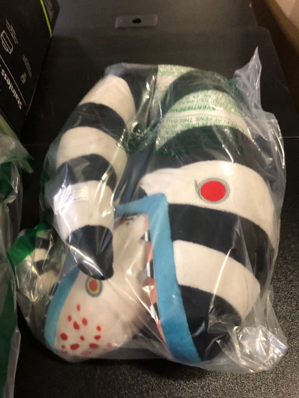 Photo 2 of Kidrobot Collectible Beetlejuice Sandworm 13" Interactive Plush Figure