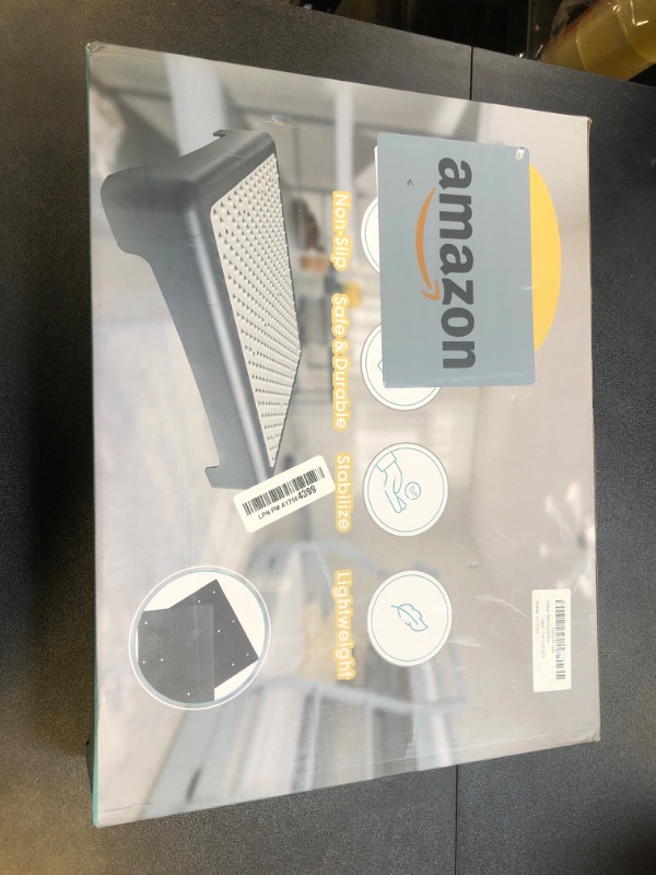 Photo 1 of TARFEPA Step Stool,Mobility Step Stool for Adults,Indoor/Outdoor Portable Stair Assist,Anti-Slip Bathroom Step Stool,Platform Step for Kitchen,Office,and Bedroom,Car Step Stool for Elderly,Black