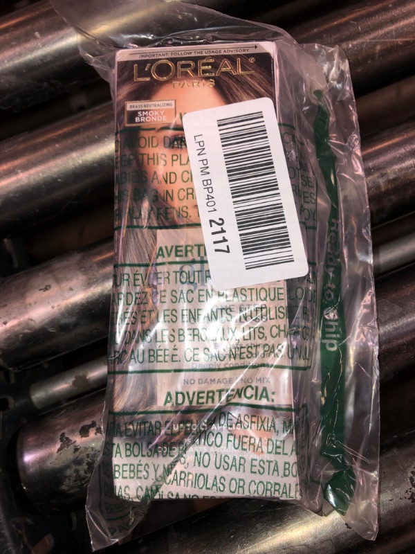 Photo 1 of L’Oréal Paris Le Color Gloss One Step In-Shower Toning Hair Gloss, Neutralizes Brass, Conditions & Boosts Shine, Smoky Bronde, 4 Ounce