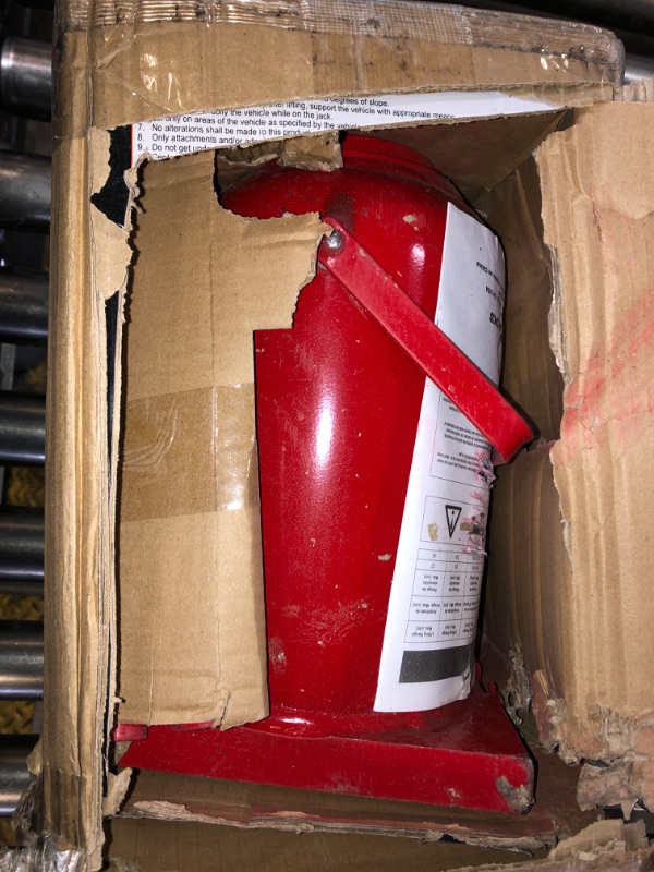 Photo 2 of BIG RED 50 Ton (100,000 LBs) Torin Welded Hydraulic Car Bottle Jack for Auto Repair and House Lift, Red, TAM95007