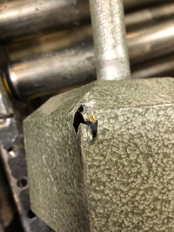 Photo 1 of CAP Barbell 50lb Cast Iron Hex Dumbbell, Single
- damaged, chipped