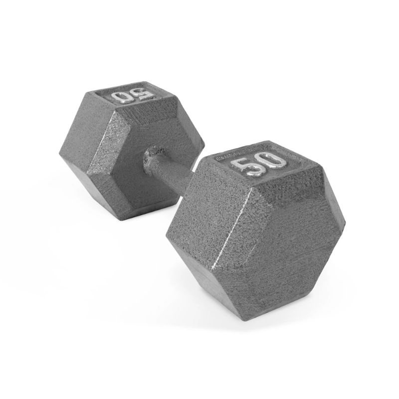 Photo 1 of CAP Barbell 50lb Cast Iron Hex Dumbbell, Single
- damaged, chipped