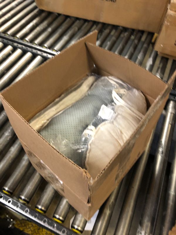 Photo 1 of IPYNBAP Chair Cushions for Dining Chairs Set of 4, Indoor Kitchen Chair Cushions with Ties and Non Slip Backing, Tufted Memory Foam Seat Cushions, Chair Pads 4 Pack, 15.5" x 15.5" x 4", Cream