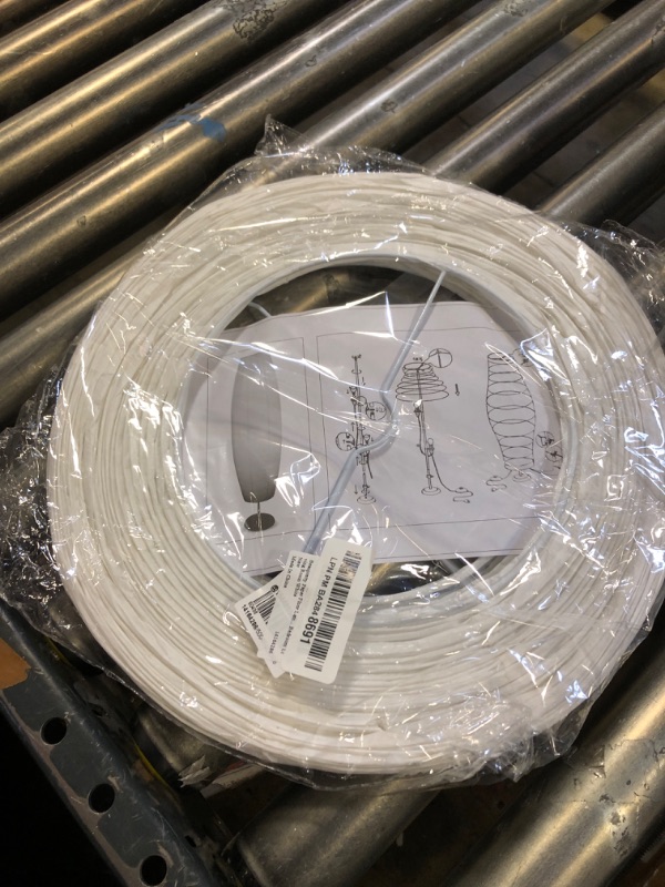 Photo 1 of Beaupretty Paper Floor Lamp Shade Rice Paper Floor Lamp Cover Standing Corner Lamp Cover Light Bulb Cage Guard For Bedroom Living Room White