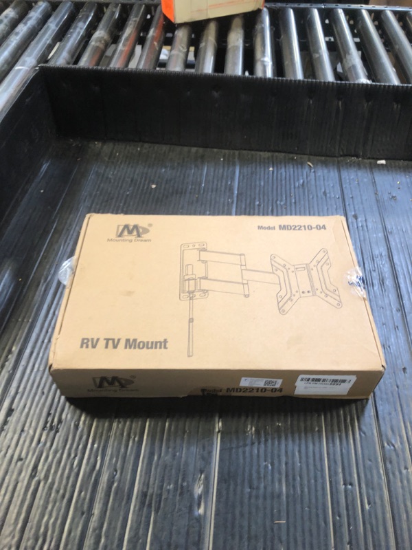 Photo 2 of Mounting Dream UL Listed Lockable RV TV Mount for Most 17-43 inch TV, RV Mount for Camper Trailer Motor Home Boat Truck, Full Mo