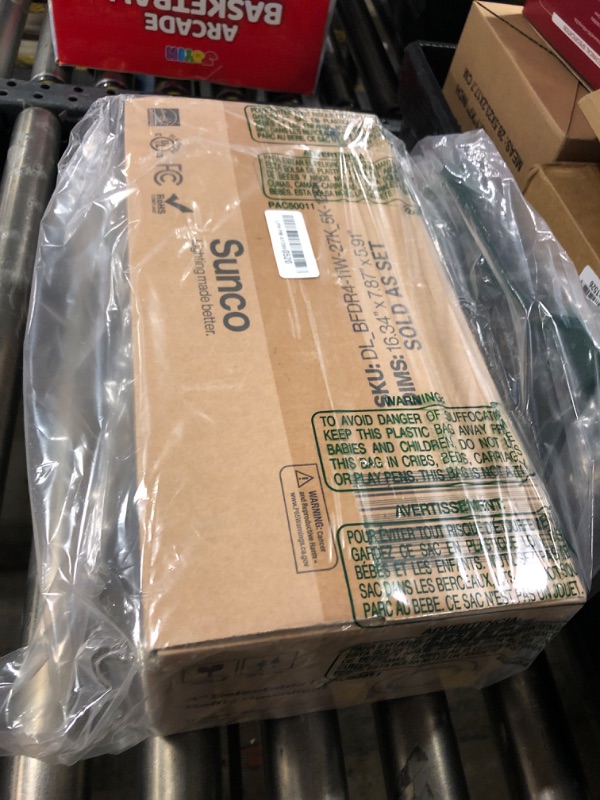 Photo 1 of Sunco 12 Pack LED Recessed Lighting 4 Inch, Selectable 2700K/3000K/3500K/4000K/5000K, Dimmable Can Lights, Baffle Trim, 11W=40W, 660 LM, Damp Rated, Retrofit Installation