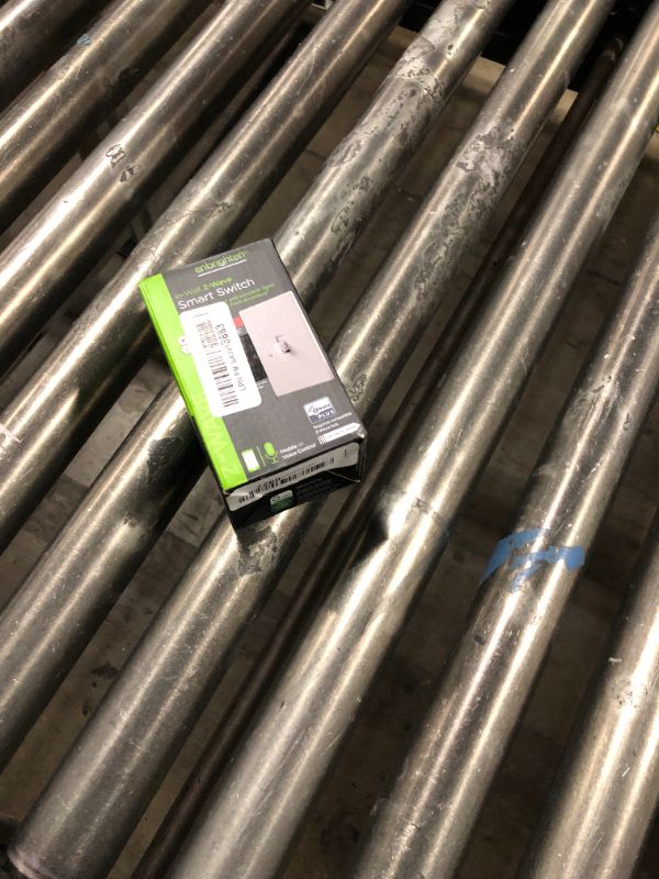 Photo 1 of Enbrighten Z-Wave In-Wall Smart Light Switch with QuickFit and SimpleWire, White Toggle, Works with Google Assistant, Alexa, & SmartThings, Z-Wave Hub Required, Smart Home, 700 Series, 58436