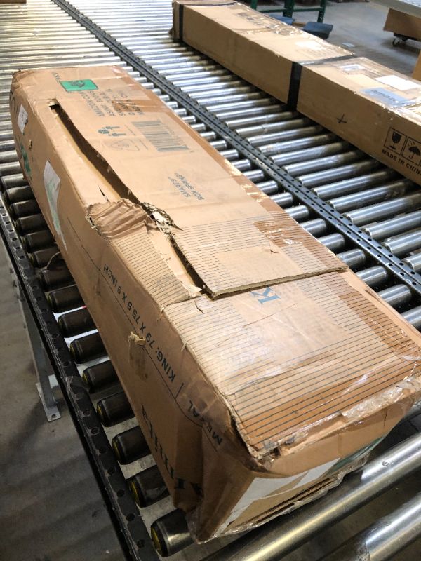 Photo 1 of ZINUS 9 Inch Metal Smart Box Spring, Mattress Foundation, Strong Metal Frame, Easy Assembly, King