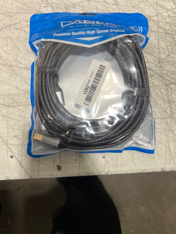 Photo 1 of TAISUSAN USB Printer Cable 30ft, Type A to Type B Printer Cable, High Speed Printer Cord Compatible for Keyboard,MacBook,Printers and Scanners-Gray