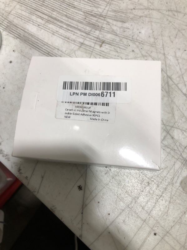 Photo 1 of DIYMAG 90Pcs Strong Magnets for Crafts with Adhesive Backing,Ceramic Magnets Small Round Circle Magnets for Refrigerator, Craft Hobbies, Science Projects & School Notice Boards (Black,0.7 * 0.12inch)