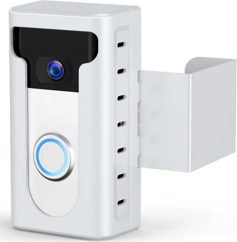 Photo 1 of Anti theft video doorbell mount - white 