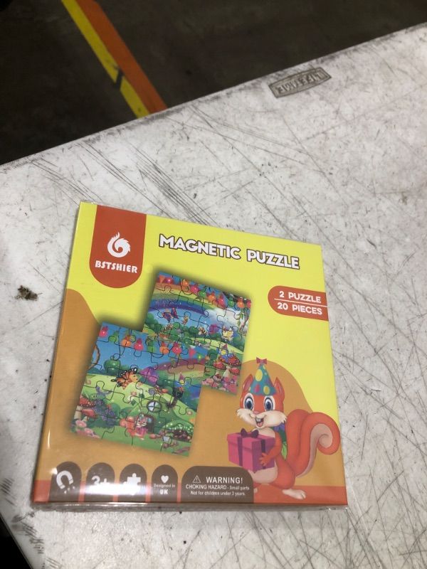 Photo 1 of 2 Set BST SHIER Magnetic Puzzles for Kids Ages 3 4 5 6