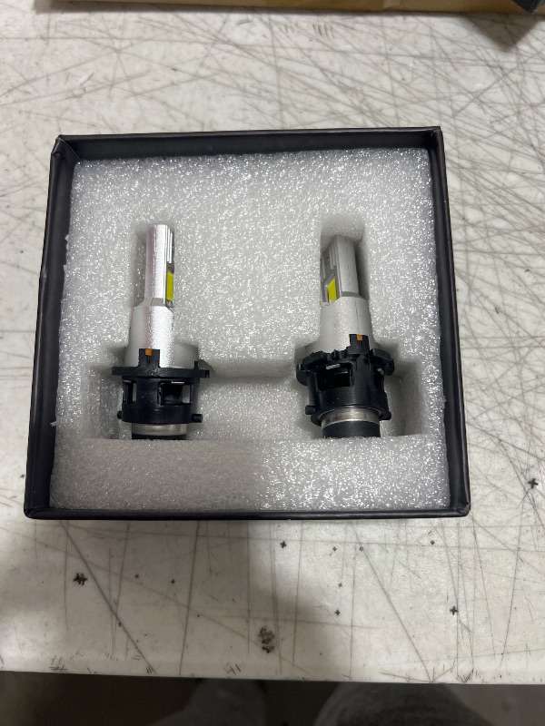 Photo 1 of NOVCAPAR Upgraded D2S D2R LED Bulbs,30000LM +600% Brightness,6500K Cool White,150W High Power,Plug and Play,High and Low Beam,LED Fog Light Bulbs,Pack of 2