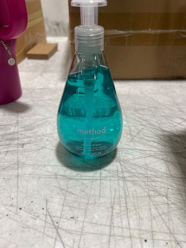 Photo 1 of Method Gel Hand Soap, Waterfall, Biodegradable Formula, 12 oz, (Pack of 1)