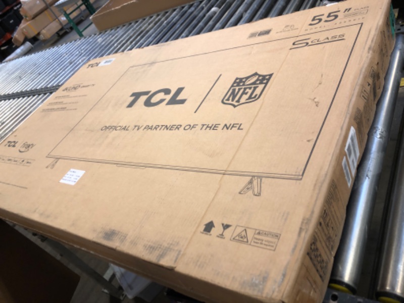 Photo 1 of TCL 55-Inch Class S5 UHD 4K LED Smart TV with Fire TV *FACTORY SEALED