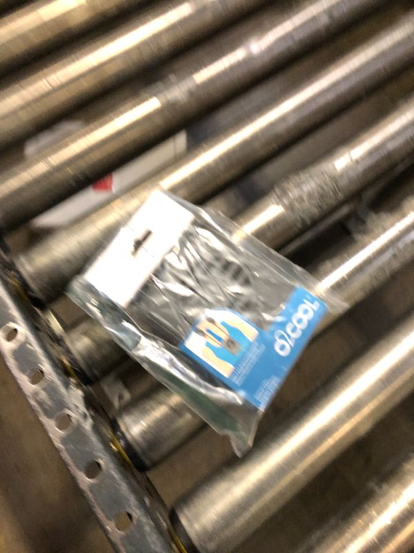 Photo 1 of O2COOL Neck Personal Travel Battery Powered Cooling Fan, Single Pack (Gray)