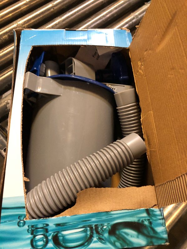 Photo 1 of Sepetrel Above Ground Pool Surface Skimmer, Wall Mount Pool Maintenance Accessories for Inflatable Collars, Tubular & Metal Frame Pools, Floating Skimmer Basket - Efficiently Removes Debris