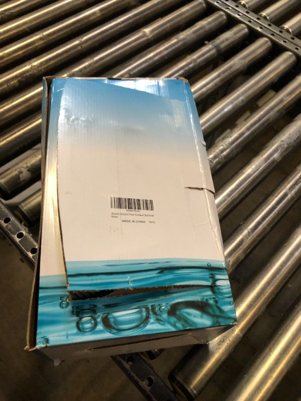 Photo 1 of Sepetrel Above Ground Pool Surface Skimmer, Wall Mount Pool Maintenance Accessories for Inflatable Collars, Tubular & Metal Frame Pools, Floating Skimmer Basket - Efficiently Removes Debris