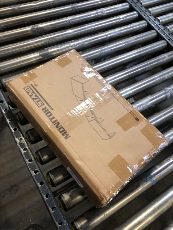 Photo 1 of WESTREE Triple Dual Monitor Stand Riser, 56" Extra Long Monitor Stand for 1~2~3 Monitors, Monitor Stand with Length and Angle Adjustable, 3 Shelf Desktop Organizer Riser for Monitor Computer Laptop