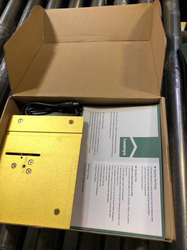 Photo 1 of Huanyu Mini Table Saw 96W 9000RPM Hobby Electric Saw 7-Level Speed Adjustable 0-90 Angle 15MM Cutting Depth with Blade Model DIY Crafts Cutting Tool for Precision Cut Metal Wood Plastic Acrylic