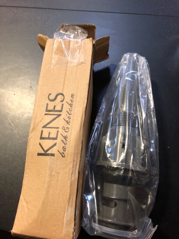 Photo 1 of KENES Brushed Gold Pop Up Bathroom Sink Drain with Overflow Assembly with Strainer Lavatory Vanity Vessel Pop Up Drain Stopper