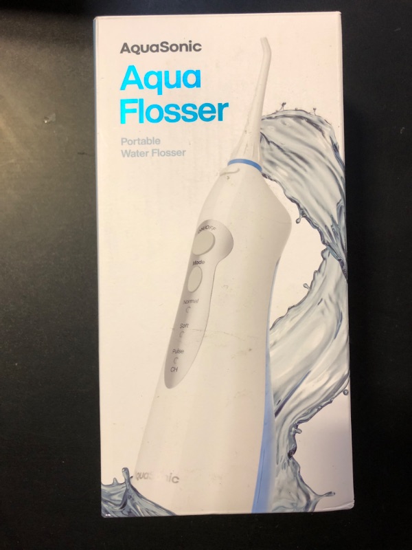 Photo 1 of Aquasonic Aqua Flosser - Professional Cordless Oral Irrigator with 4 Tips and 3