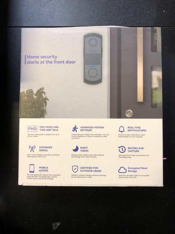 Photo 2 of Allesin Doorbell Camera Wireless 2K HD with Chime, Video Camera Doorbell,Voice Changer, 2.4G WiFi ONLY,2-Way Audio, SD/Cloud Storage, Night Vision, IP65...