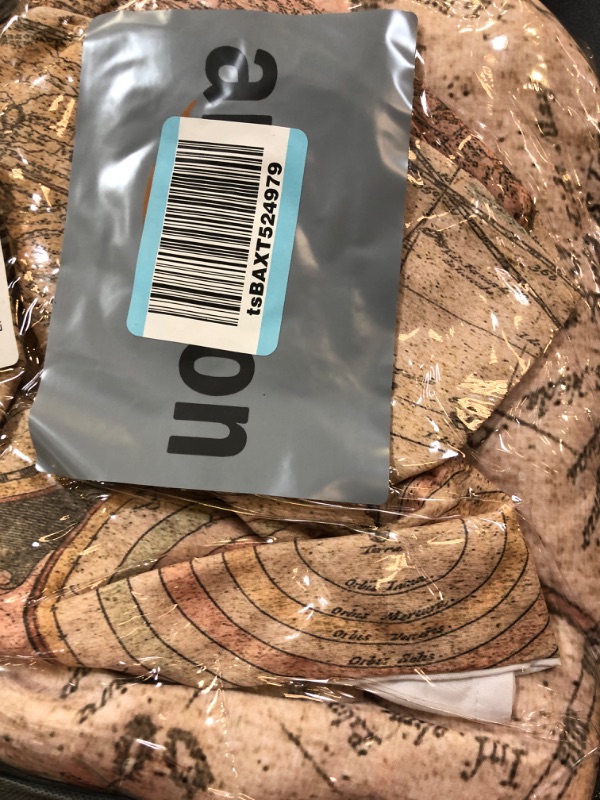 Photo 1 of Homewish Vintage Map Bedding Set Twin Size World Map Theme Design Duvet Cover Set 2 Pieces Bedspread with 1 Pillowcase Comforter Cover for Kids Children and Adults