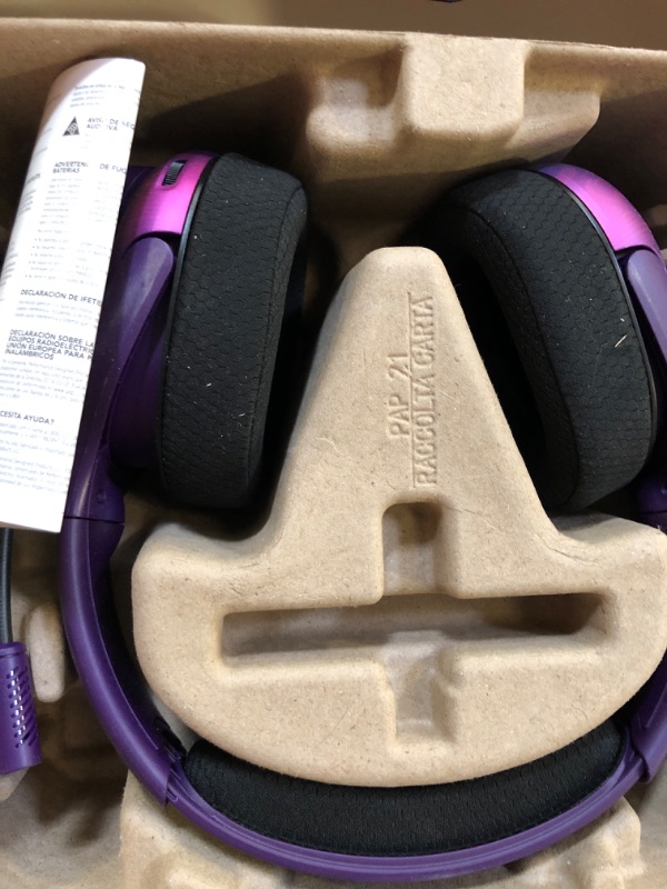 Photo 1 of PDP AIRLITE Pro Wireless Headset with Mic for Xbox Series X|S, Xbox One, Windows 10/11 - Purple Fade (Only at Amazon)