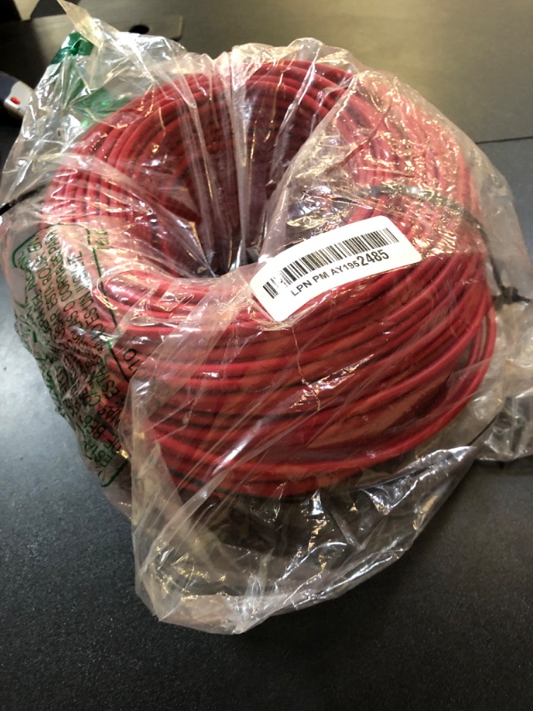 Photo 2 of 10 Gauge THHN Stranded Copper Building Wire (500, Red)