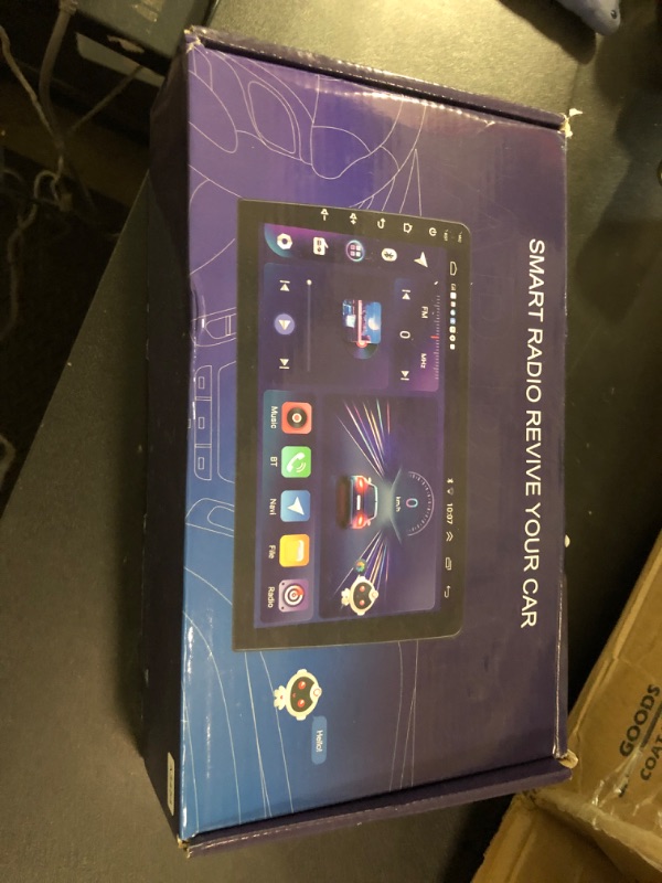 Photo 2 of [8-Core 4+64G] Ohradio Android 13 Double Din Car Radio Stereo Wireless Carplay Radio Android Auto, 10.1 Inch Touchscreen Android Head Unit GPS Navi System WiFi BT DSP 32EQ