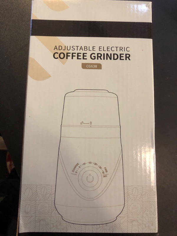 Photo 1 of Adjustable electric coffee grinder