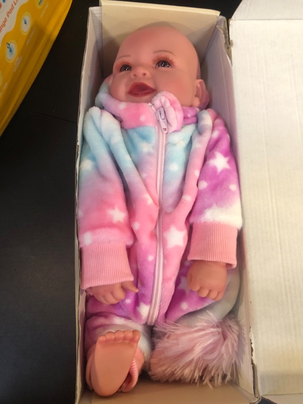 Photo 1 of BABESIDE Baby Dolls, 17inch Large Realistic Cute Soft Body Baby Doll Real Life Baby Dolls with Accessories for 3+ Year Old Girls Gifts, Pretend Play, Collection