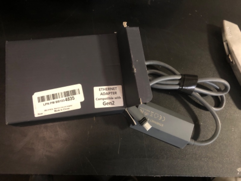 Photo 1 of Adapter Ethernet Starlink for Starlink Gen 2, Starlink to RJ45 Gigabit Ethernet Starlink Adapter Wired External Network Fast & Stable Network Connection for Starlink Actuated Gen 2,Black