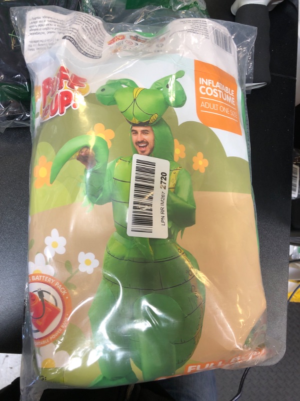 Photo 1 of Spooktacular Creations Adult Inflatable Costume Full Body Mantis Air Blow-up Deluxe Halloween Costume