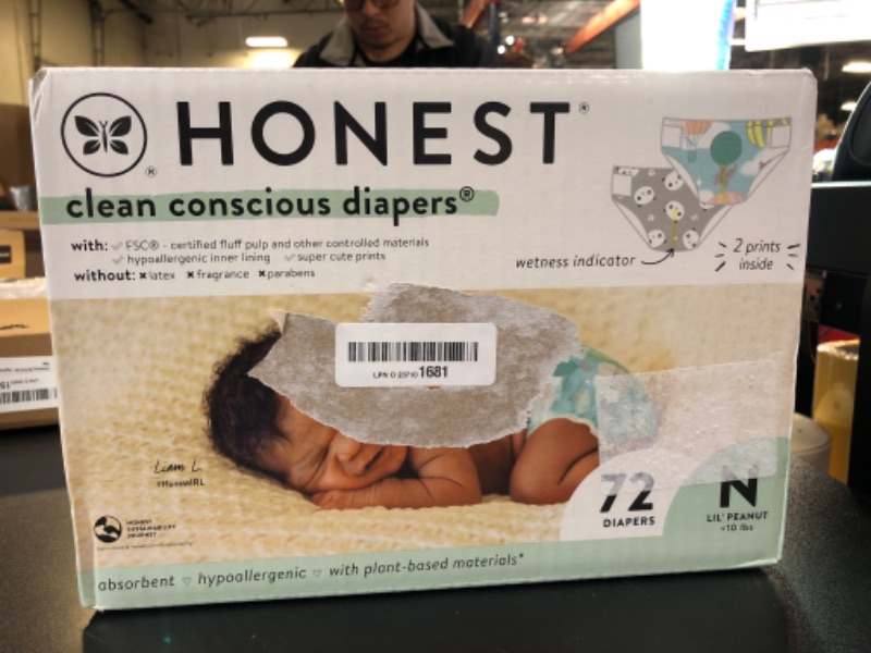 Photo 2 of The Honest Company Clean Conscious Diapers Plant-Based