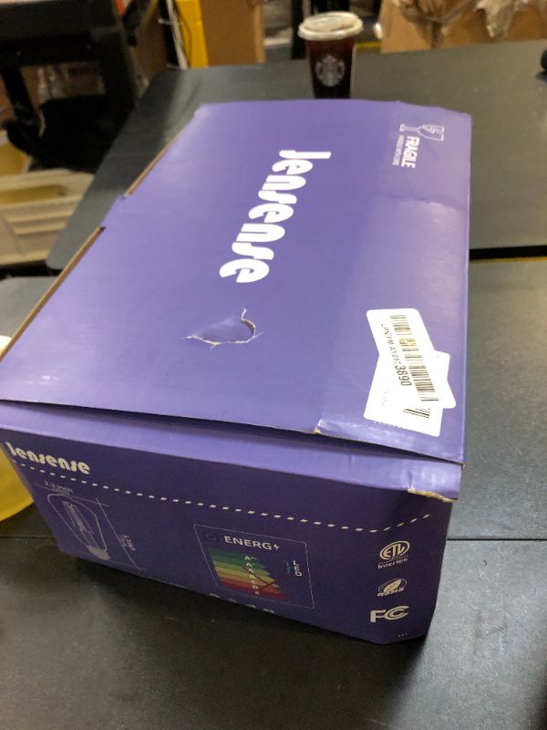 Photo 1 of Jensense Edison LED Light Bulbs 8Watt Dimmable Light Bulbs 2700K Warm White, E26 LED Bulb 60watt Equivalent, LED Vintage Bulbs 800lm CRI 90 Clear Glass 24 Packs