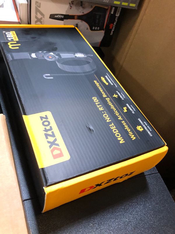 Photo 1 of Two-Way Articulating Borescope, DXZtoz Wireless Endoscope Camera with 6.5mm Tiny Articulation Snake Camera, 1080P Video Inspection Camera with Light for iPhone, Android