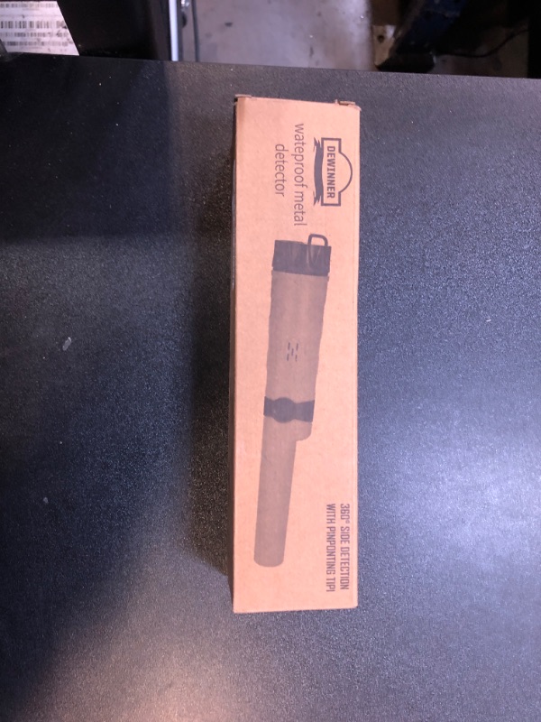 Photo 1 of DEWINNER Metal Detector, Fully Water-Proof IP68 Search Pin-Pointer, Pinpointing Finder Probe, 360° Search High Accuracy Treasure Bounty Hunting for Adults Junior Kids