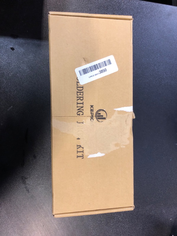 Photo 1 of KEPIOG Soldering Iron Kit, 80W Portable Soldering Kit, Adjustable Temperature Controlled (180°C- 500°C?, With Multimeter, Soldering Helping Hand, Soldering Iron Tip, Solder Wire, Desoldering pump.