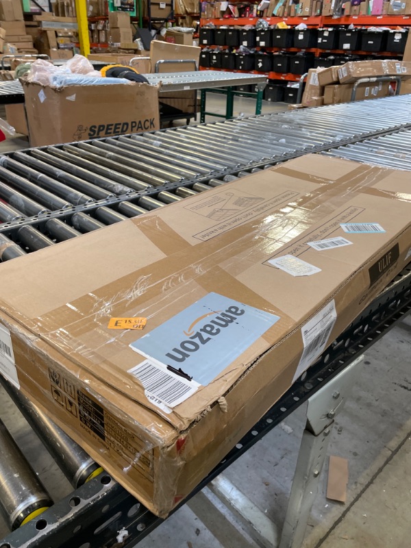 Photo 1 of Ulif E3 Heavy Duty Garment Rack, 4 Tiers Freestanding Closet Organizer System with 5 Shelves, Metal Closet Organizer and Storage System for Clothes, Max Load 650lbs, 57.1"W x 14.5"D x 77.3"H, Black