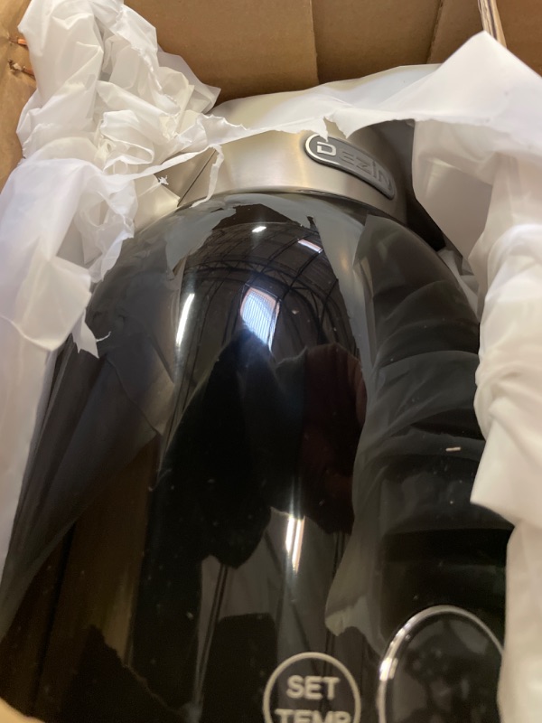 Photo 1 of DEZIN Electric Kettle Temperature Control, 1.7L Stainless Steel Electric Tea Kettle with LED Display, 1200W Rapid Boil, 12H Keep Warm, 9 Presets Modes Hot Water Boiler Heater for Tea, Coffee, Black