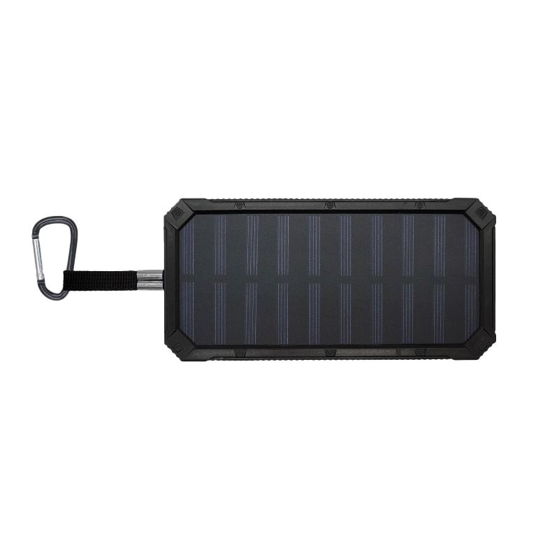 Photo 1 of TKO 10,000 mAh Solar Charging Water-Resistant Power Bank
